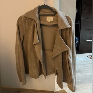 RESET by Jane Faux suede jacket size medium